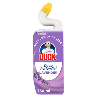 Morrisons Duck deep action gel toilet cleaner lavender offer