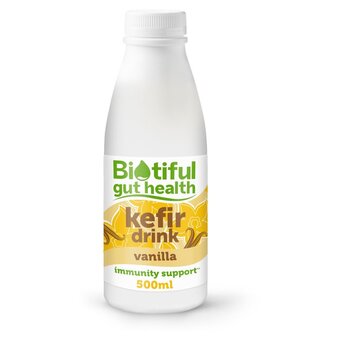 Morrisons Biotiful kefir cultured dairy drink vanilla offer