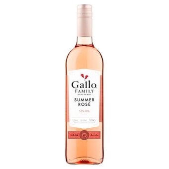 Morrisons Gallo family vineyards summer rose wine offer