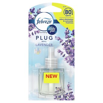 Morrisons Febreze ambi pur air freshener lavender plug in refill offer