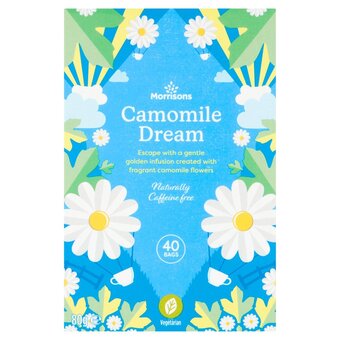 Morrisons Morrisons pure camomile tea bags 40's offer