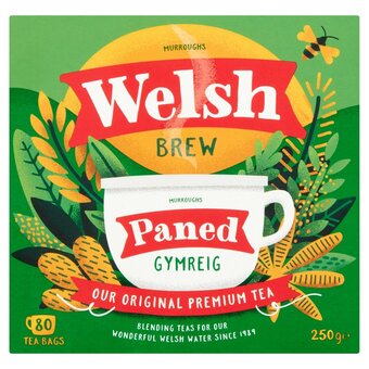 Morrisons Welsh brew tea bags 80's offer