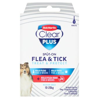 Morrisons Bob martin clear plus spot - on for medium dogs offer