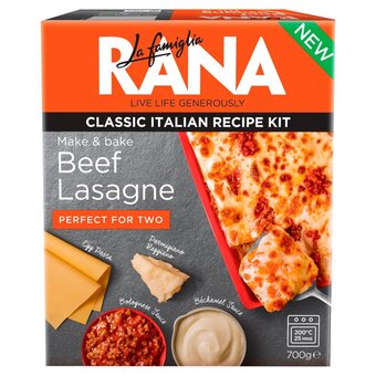 Morrisons La famiglia rana beef lasagne serves 2 kit offer