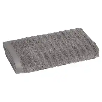 Tesco Tesco silver simply soft textured bath towel offer