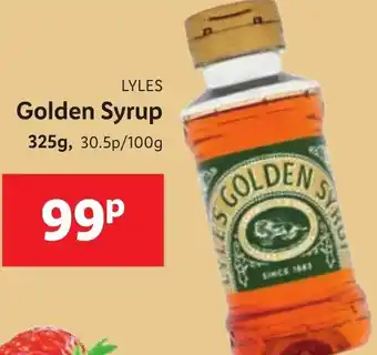 Lidl Lyles Golde Syrup 325g offer