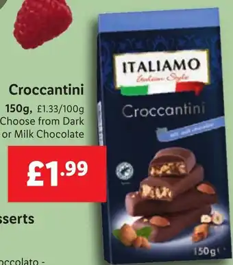 Lidl Italiamo Croccantini 150 g offer