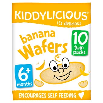 Tesco Kiddylicious wafers banana 40g offer