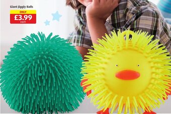 Aldi Giant Jiggly Balls offer