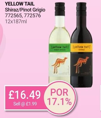 Bestway Yellow Tail Shiraz/Pinot Grigio offer