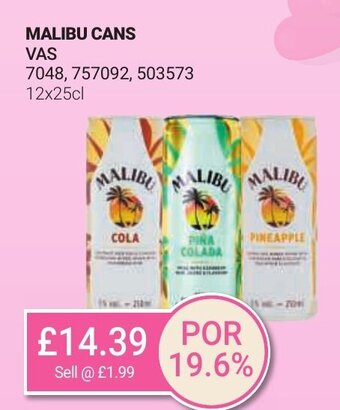 Bestway Malibu Cans offer