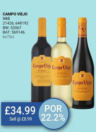 Bestway Campo Viejo offer