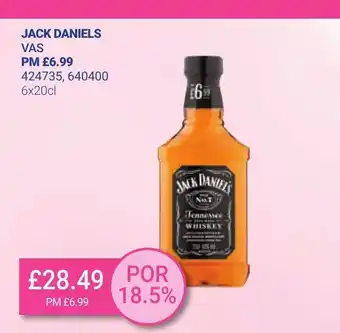Bestway Jack Daniels 6x20cl offer