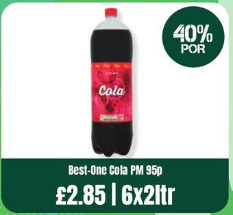Bestway Best-One Cola 6x2ltr offer