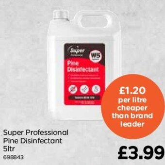 Bestway Super Professional Pine Disinfectant 5ltr offer