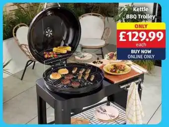 Aldi Kettle bbq trolley offer