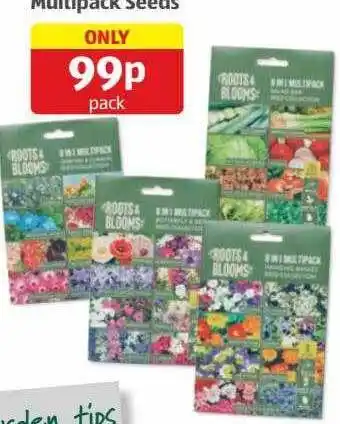 Aldi Multipack seeds offer