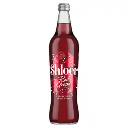Tesco Shloer red grape juice 750ml offer