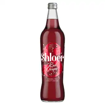 Tesco Shloer red grape juice 750ml offer