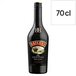 Tesco Baileys original irish cream 70cl bottle offer