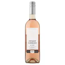 Tesco Tesco finest pinot grigio blush 75cl offer
