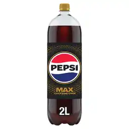 Tesco Pepsi max no caffeine cola 2litre offer