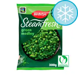 Tesco Birds eye vegetable fusions green medley 300g offer