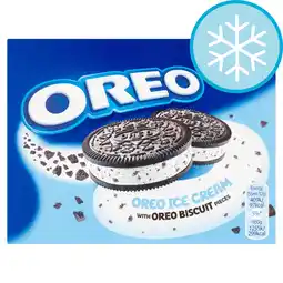 Tesco Oreo ice cream sandwich 4pkl 55ml offer