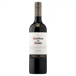 Tesco Casillero del diablo malbec 75cl offer