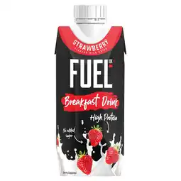 Tesco Fuel energy drink strawberry 330ml offer