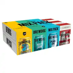 Tesco Brewdog mixed can pack 12x330ml offer