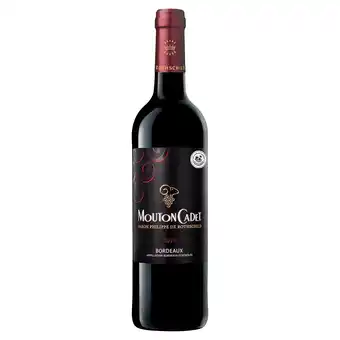 Tesco Mouton cadet red bordeaux 75cl offer