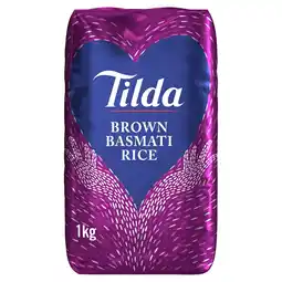 Tesco Tilda basmati brown rice 1kg offer