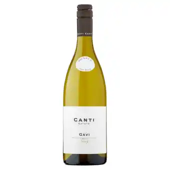 Tesco Canti estate gavi white wine 750ml offer