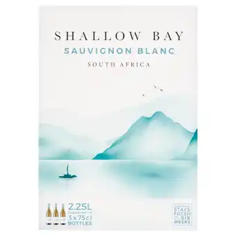 Tesco Shallow bay south african sauvignon blanc 2.25l offer