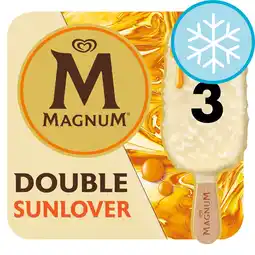 Tesco Magnum white chocolate mango & coconut ice cream 3x85ml offer