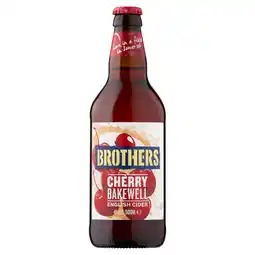 Tesco Brothers cherry bakewell cider 500ml offer