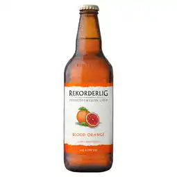 Tesco Rekorderlig blood orange cider 500ml offer