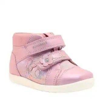 Start-Rite Start rite daydream, mauve iridescent leather girls riptape first boots offer