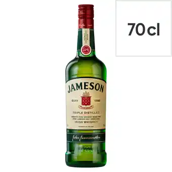 Tesco Jameson irish whiskey bottle offer