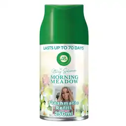Tesco Airwick stacey solomon freshmatic refill morning meadow 250ml offer
