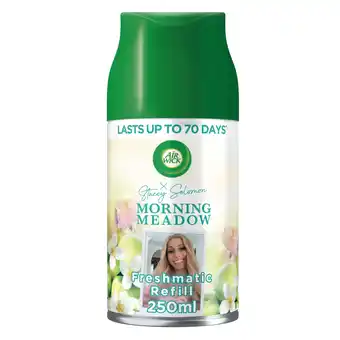 Tesco Airwick stacey solomon freshmatic refill morning meadow 250ml offer