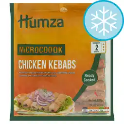 Tesco Humza chicken seeth kebab microwave 600g offer