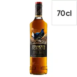 Tesco The famous grouse smoky black whisky 70cl offer