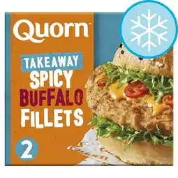 Tesco Quorn takeaway 2 spicy buffalo fillets 200g offer