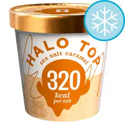Tesco Halo top sea salt caramel ice cream 473ml offer
