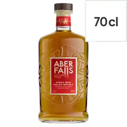 Tesco Aber falls single malt welsh whisky 70cl offer