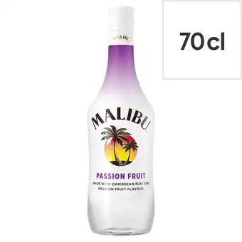 Tesco Malibu passion fruit rum 70cl offer