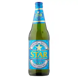 Tesco Star finest lager beer bottle 600ml offer