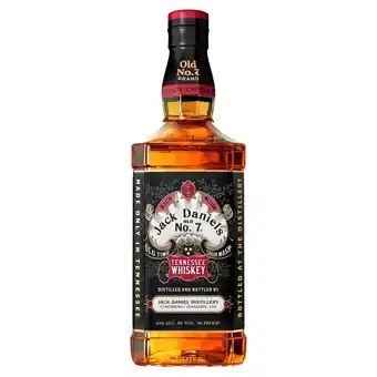 Tesco Jack daniels old no7 tennessee whiskey 70cl offer